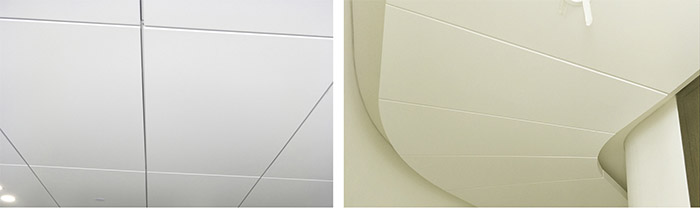 萬科總部大樓過道勾搭鋁單板工程案例